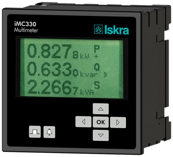 EB-Universal-Messgerät ISKRA iMC330 230V RS485 MODBUS DNP3 16 Alarme
