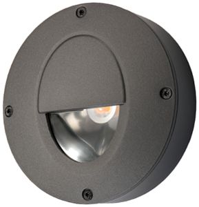 LED-Anbauleuchte SG Callisto 3W 110lm 840 IP65 DIM Ø110mm anthrazit