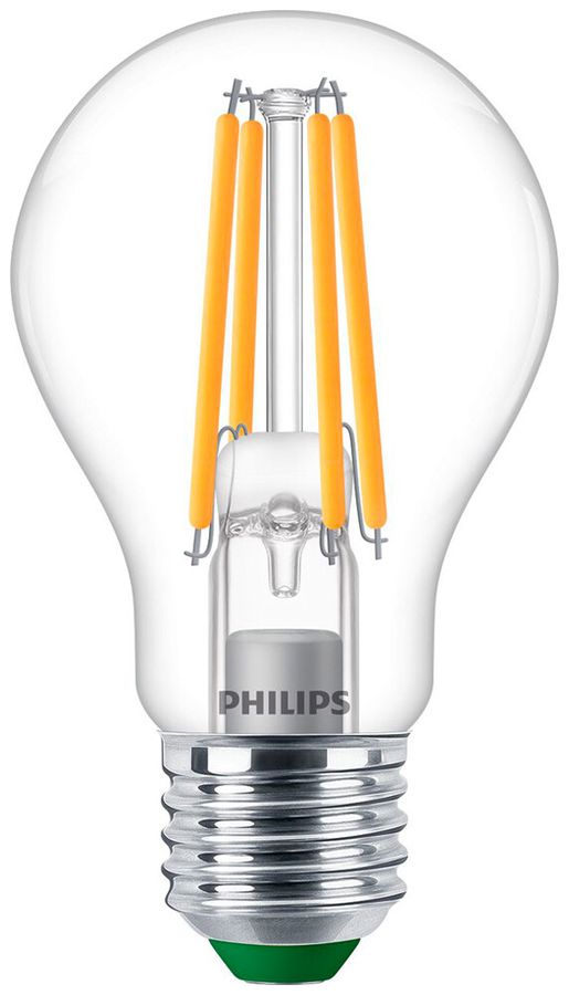 Lampe LED Philips MASTER E27 4W 840lm 2700K type A clair 300° VAR Ø60×108mm