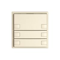 Universaltaster EDIZIO.liv UNI SNAPFIX® 12…48V o.LED 3× 2-Tbed.cr