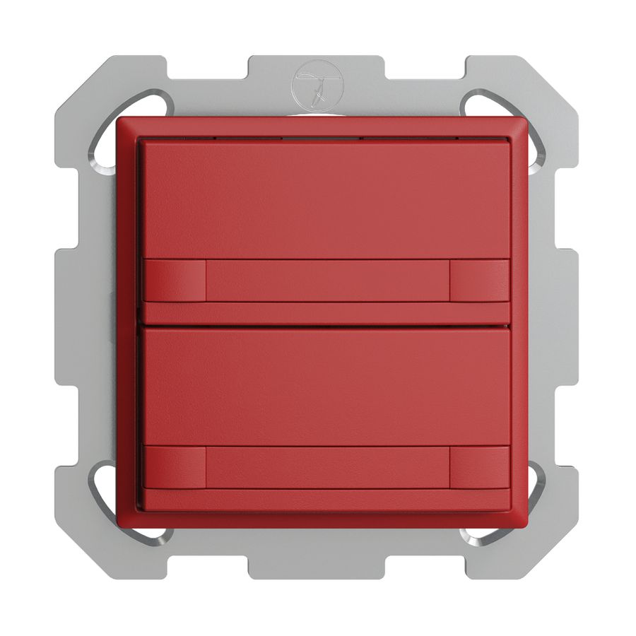 Poussoir KNX RGB ENC EDUE, 250mW, s.LED, papier, 2×poussoir, C.2×T., ber