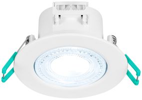EB-LED-Spot Sylvania SYLSPOT 1×4.8W 360lm RGBW 827…865 IP44 110° DIM Ø87mm weiss