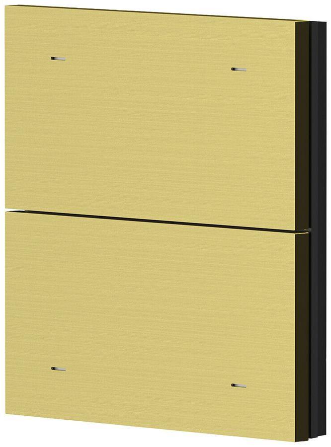 Wippe Theben iONprime PB 2R Metall Messing