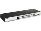 Switch D-Link DGS-1210-24/E, 24-Port smart managed Layer2/3 Gigabit