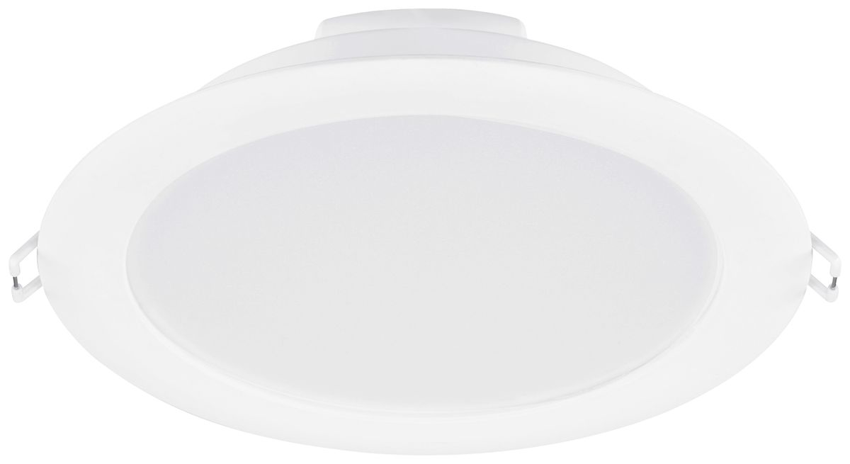 Downlight LED Sylvania START eco 12W 1100lm 3000K 110° Ø165mm bianco