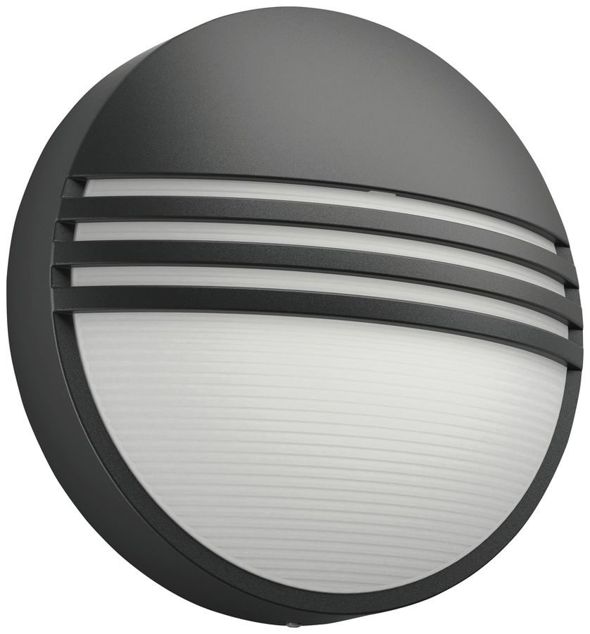 Applique LED Yarrow 6W 2700K 600lm IP44 nero