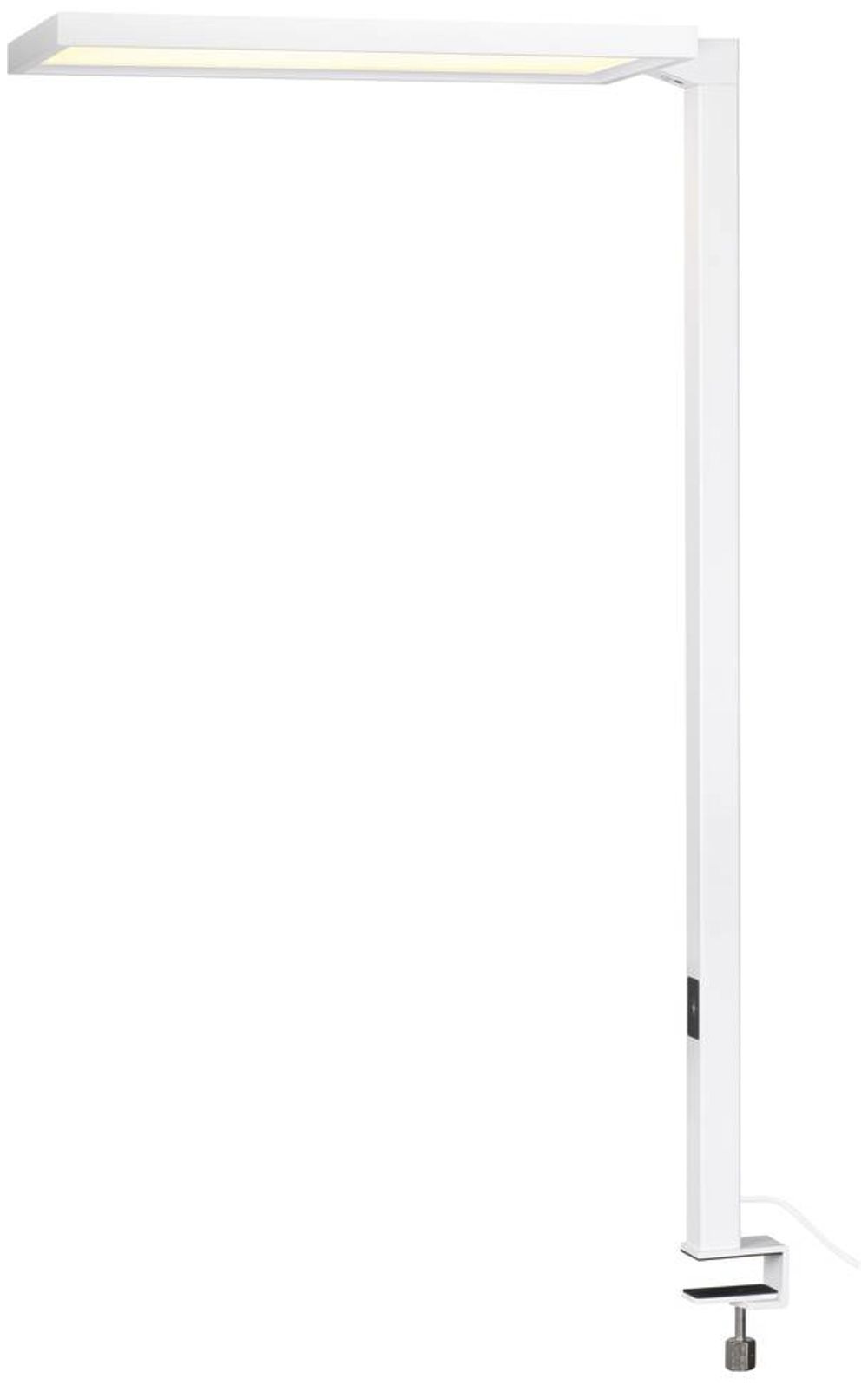 LED-Tischleuchte SLV WORKLIGHT 79W 7600lm 4000K 1200mm Aluminium weiss