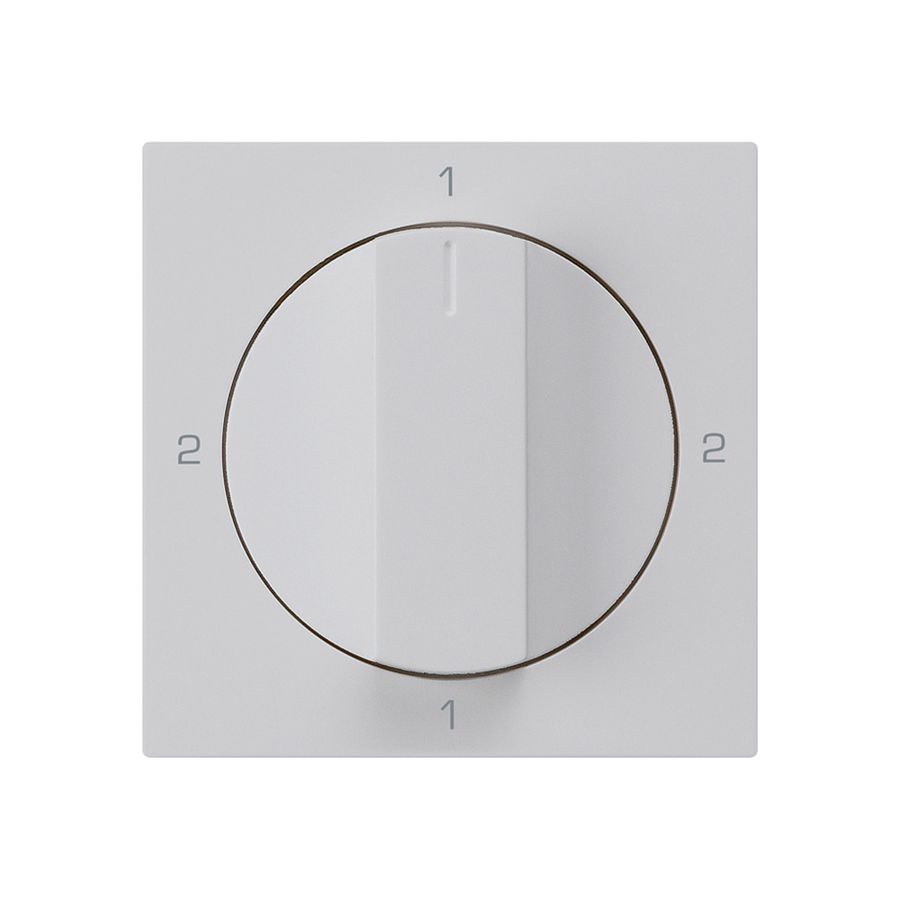 Einsatz zu Drehschalter kallysto 3/1L hellgrau mit Drehgriff