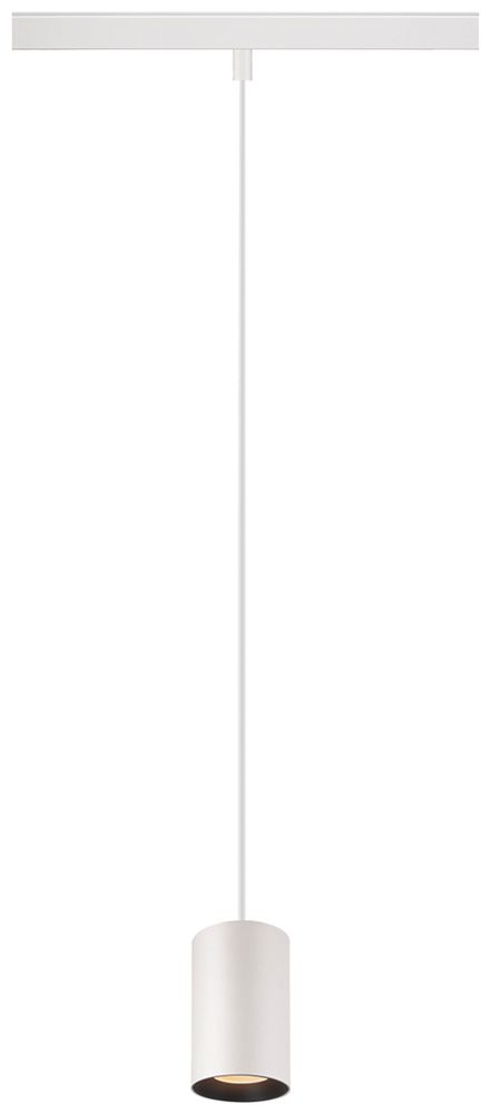 Lampada sospesa LED SLV NUMINOS XS 48VTRACK DALI 8.7W 640lm 927 Ø50 bi/ne 20°