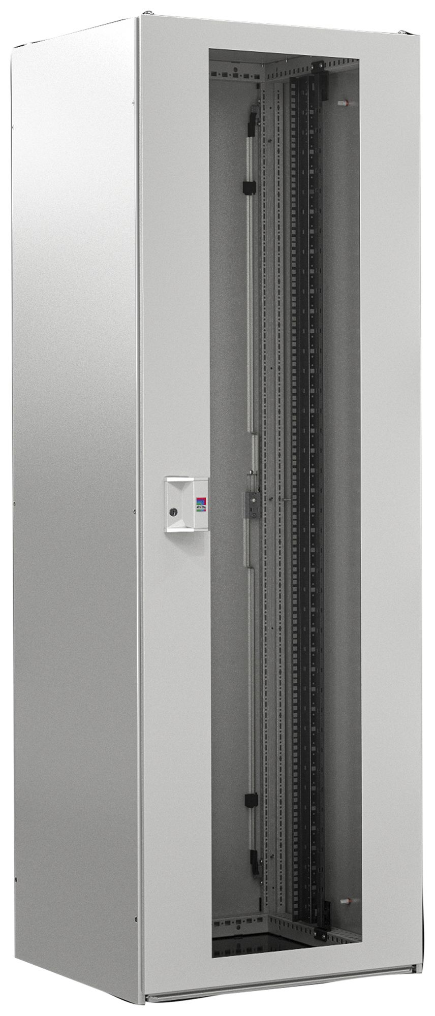 Netzwerkschrank 19" Rittal TX Sichttür, 600×2000×800mm