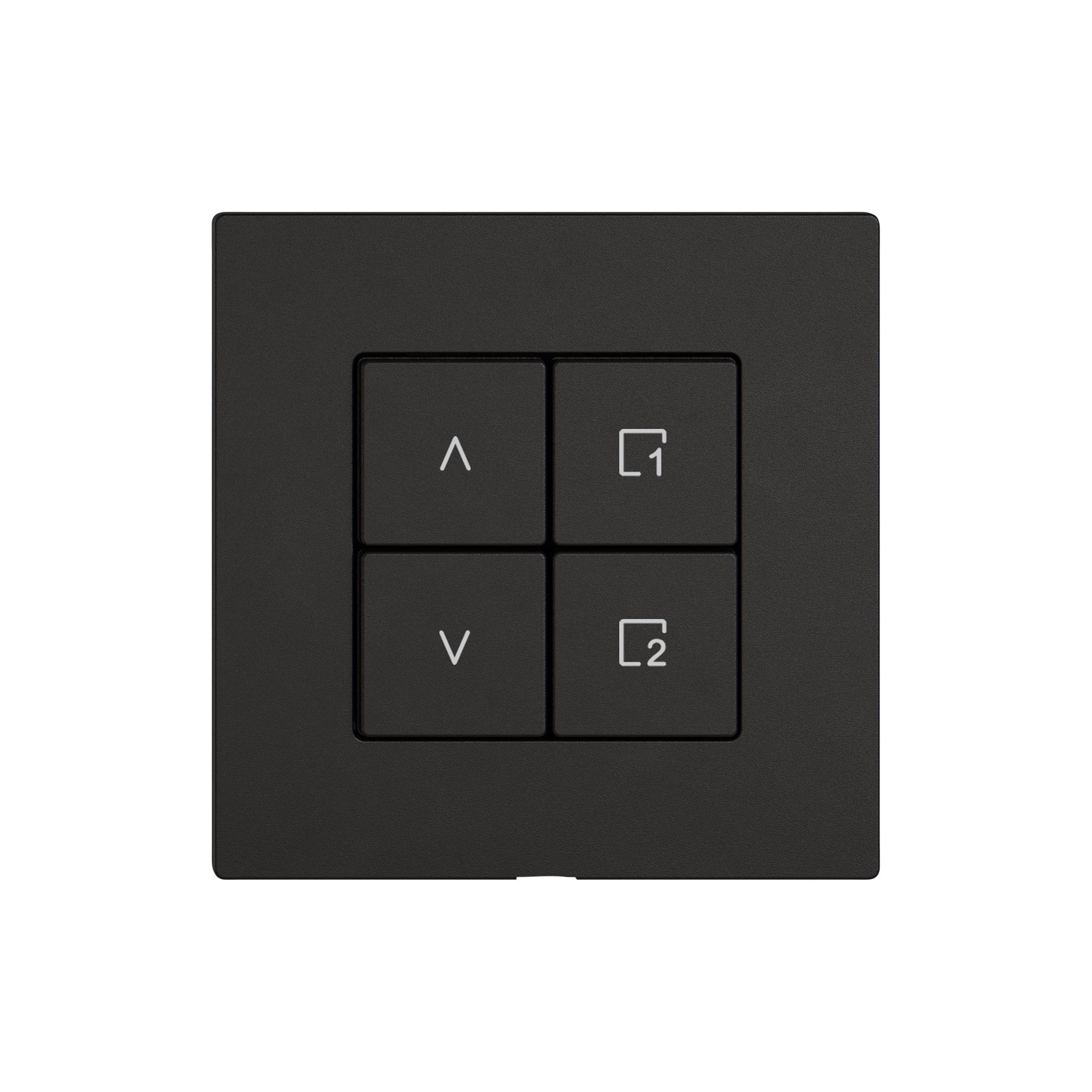 Commande pour interrupteur stores EDIZIO.liv Wiser SNAPFIX® 1C scène WLAN 4T no