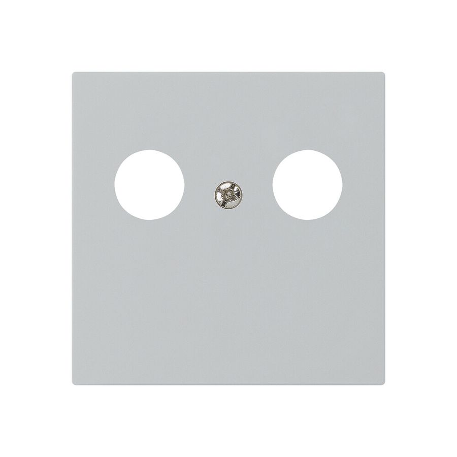 Placca frontale kallysto per R&M HWS grigio chiaro 2×coass.