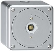 AP-Steckschlüsselschwenktaster robusto aluminium ohne Deckel 1P Vierkant