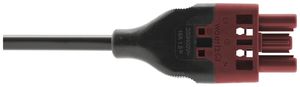 Anschlussleitung Woertz 49343/C4 3×1.5mm² 250V 16A 8m rt Buchse-frei Cca