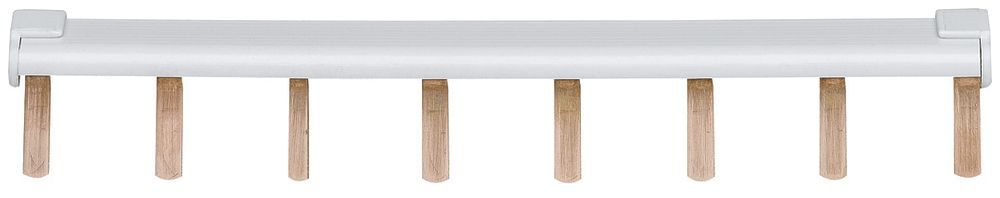 Kammschiene-Set Hager 2 Stromschienen 6mm² 8 Kontakte+4 Endkappen 2 Stück