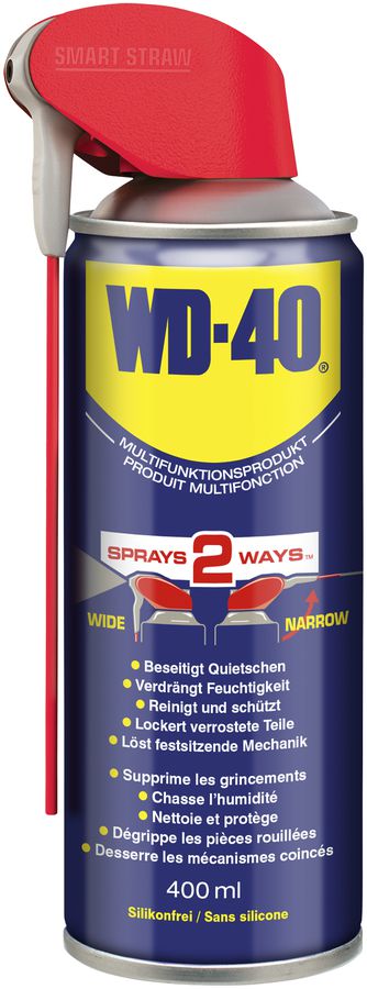 Lubrificante e detergente universale WD-40 SmartStraw 400ml