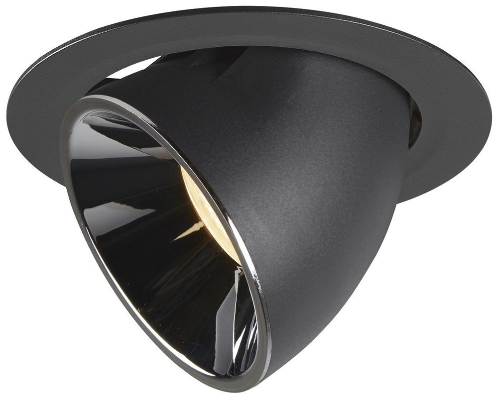 EB-LED-Downlight SLV NUMINOS GIMBLE XL, 37.4W 1050mA 3500lm 3000K 40° sz/chr