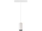 LED-Pendelleuchte SLV NUMINOS S 48V AD 16W 1350lm 940 DALI Ø60 weiss/Silber