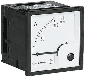 EB-Amperemeter ISKRA FQ0307 10/20 A, 10A (AC), Klasse 1.5, 72×72mm