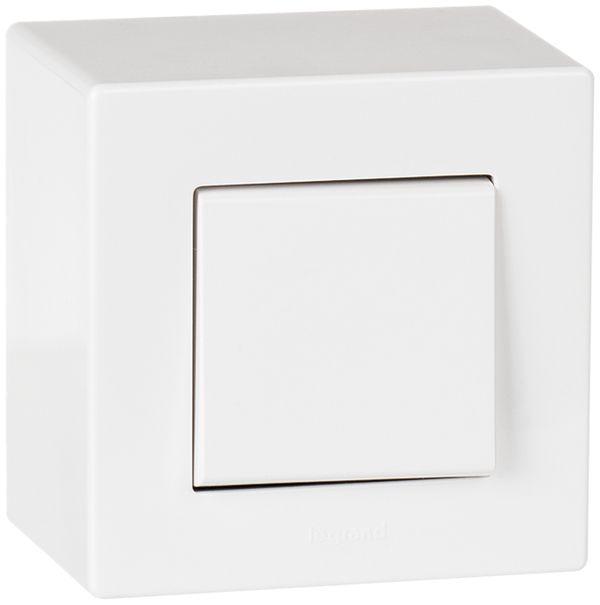 AP-Wippschalter ATO 6/1L weiss Gr.I