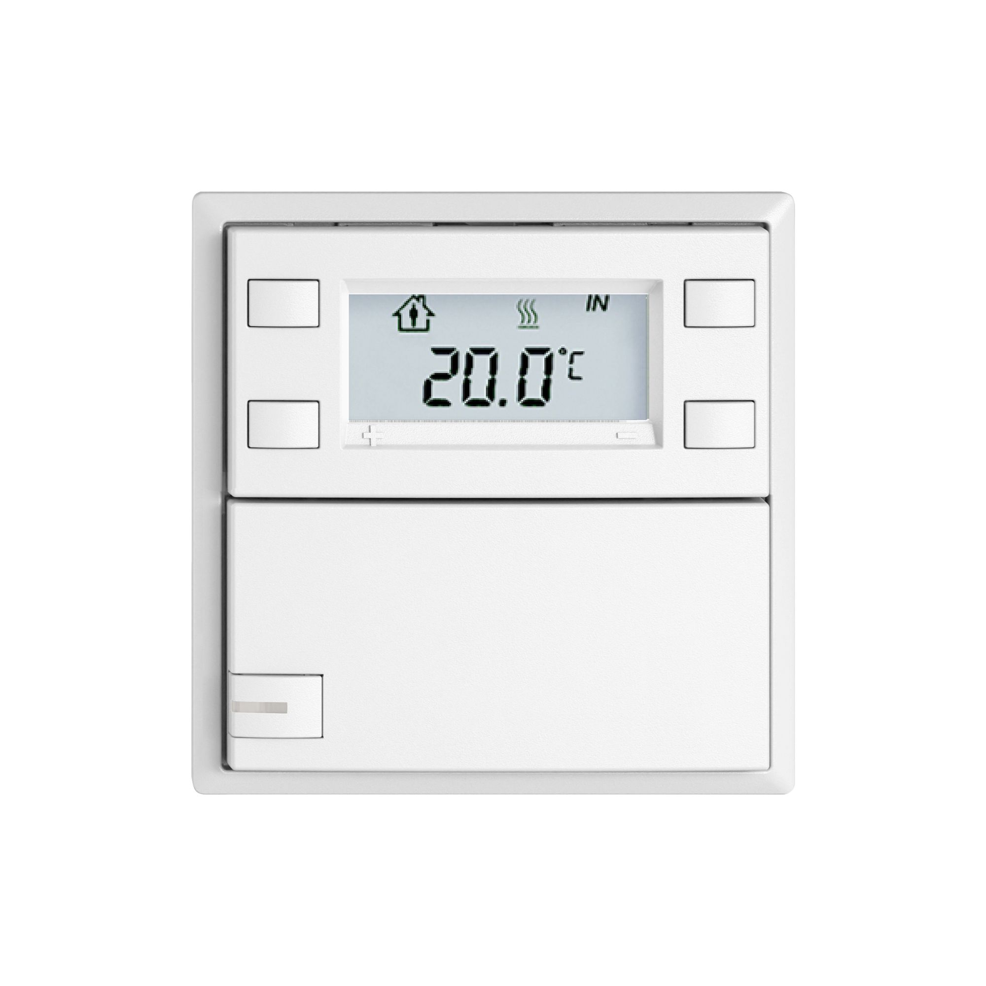 Poussoir RTH EDIZIO.liv SNAPFIX® a.RGB-LED 1×touche comm.1T bc