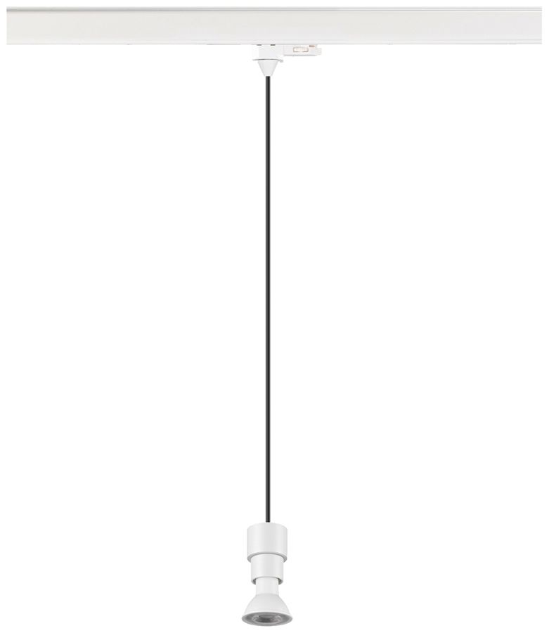 Luminaire suspendu SLV PURI 2.0 Basic AD3PH GU10 1×6W VAR Ø41mm blanc