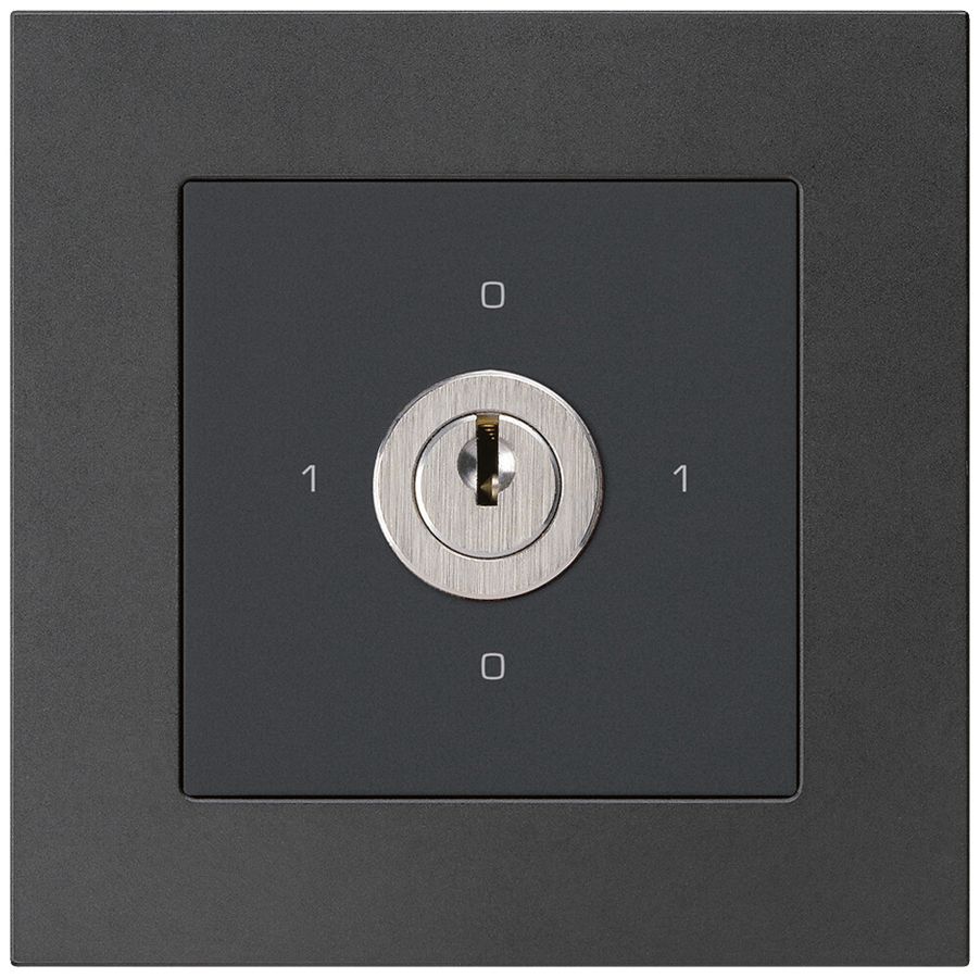 Interruttore rotativo INC kallysto.pro 0/3L nero con serratura Kaba 8