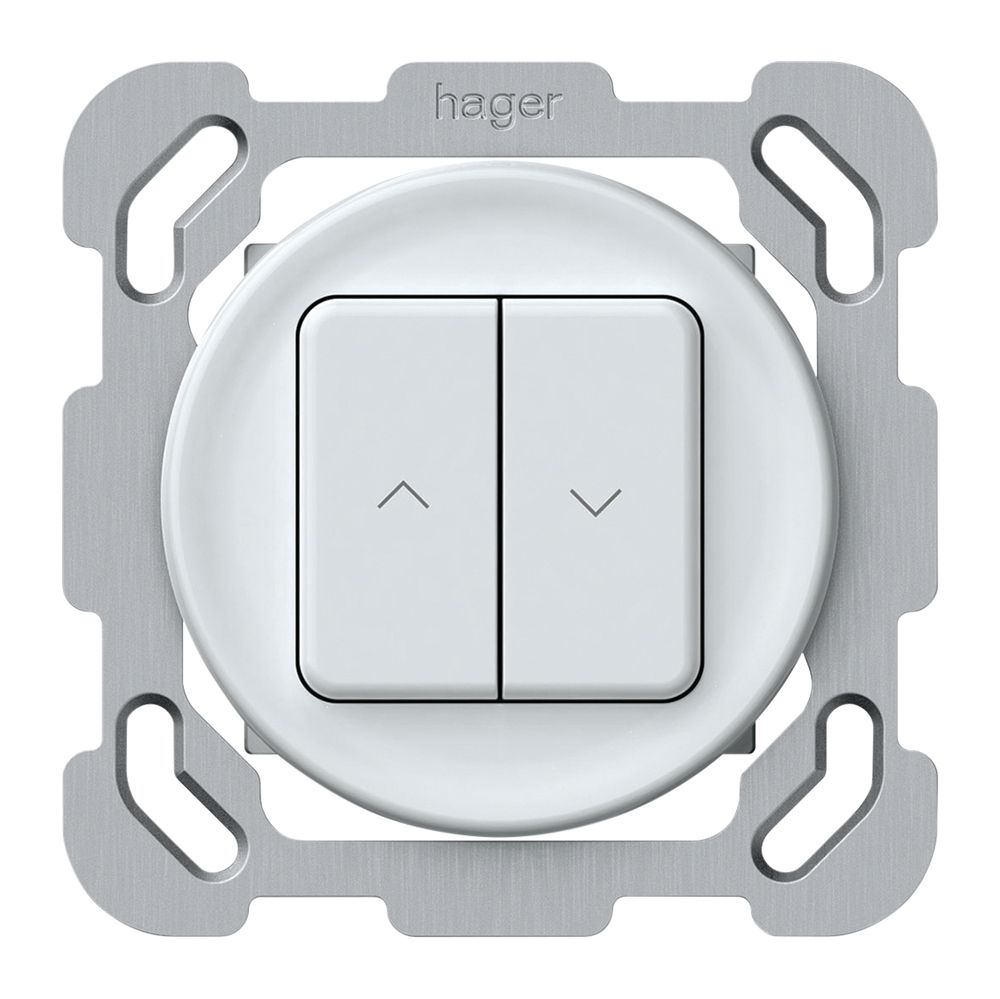 Actionneur de jalousie KNX ENC origin 2×touches blanc