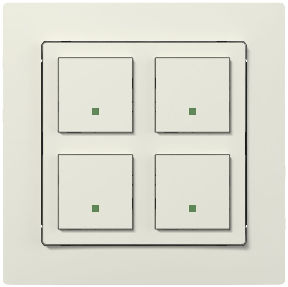 UP-Frontset Z/E ABB SIDUS weiss zu Sensor 2×free@home