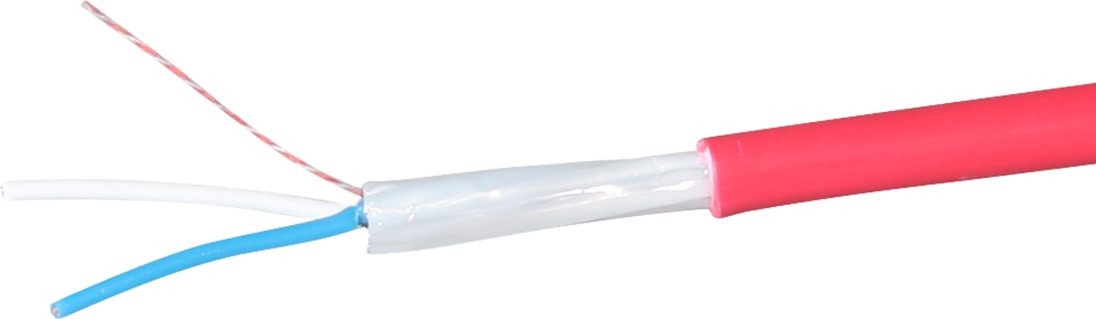 Kabel G51 1×2×0.6mm abgeschirmt halogenfrei Eca