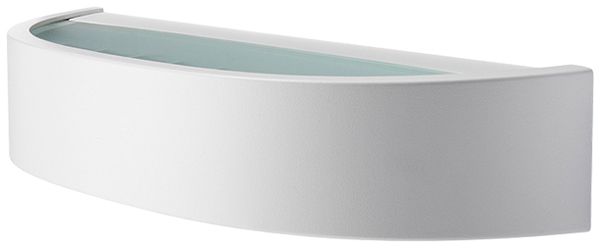 Applique LED SG Curve 7W 580lm 827 IP65 VAR indirect 320×103mm blanc