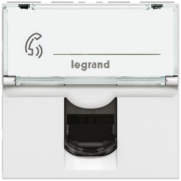 EB-Dose MOS STP 1×RJ45 weiss Kat.6A 2 Module