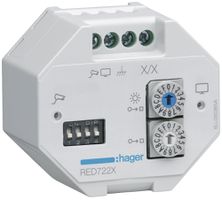 UP-Video-Umsetzer Hager RED722X 2-Draht, 75Ω-Signal