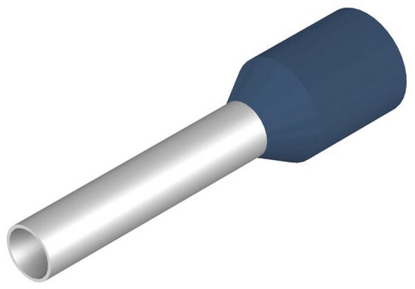 Estremità di cavo Weidmüller H isolata 2.5mm² 12mm blu DIN sciolto