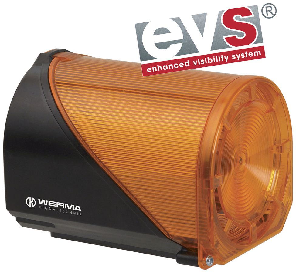Sirena LED WERMA 444 24VAC/DC giallo