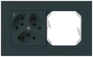 Combinaison ENC kallysto.pro grd.I-I horizontale 3×type 13S+vide noir