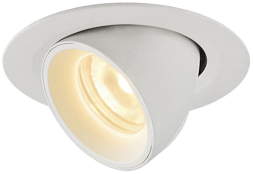 Downlight LED INS SLV NUMINOS GIMBLE XS, 7W 200mA 730lm 3000K 20° bi