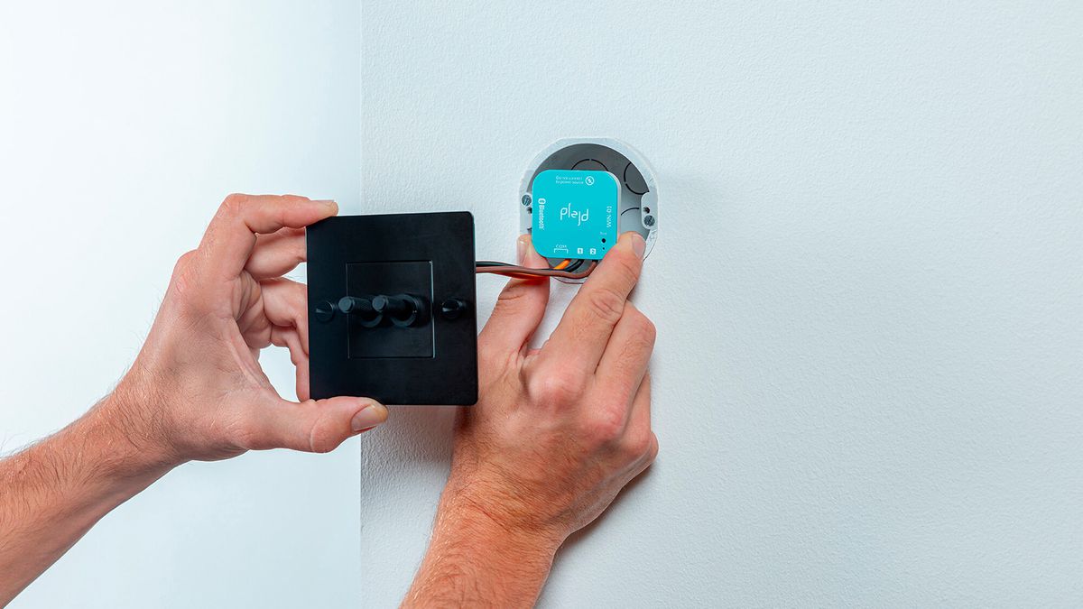 Entrée binaire RF INC Plejd WIN-01 2-canaux 1×CR2450 BT, Mesh/2.4GHz