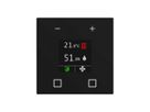 Termostato ambiente stazione second. KNX INC MDT CN-RTN60S16.01 display nero op.