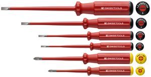 Schraubenzieher-Set PB Schlitz 2, 3, 4, 5 PH 1, 2 VDE 1000VAC/1500VDC