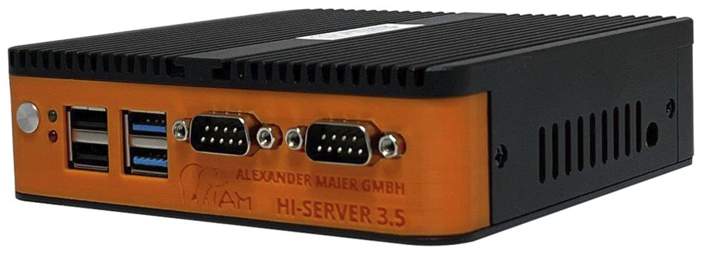 Mini computer EisBär HI-Server 3.5, Intel Celeron J4, EisBär SCADA