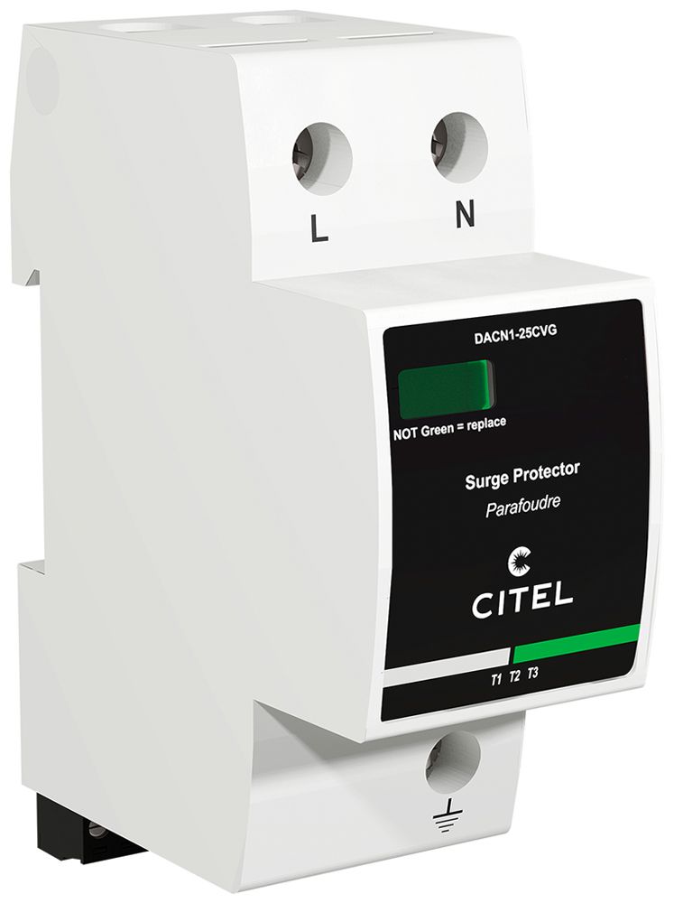 Blitzstromableiter  Citel DACN1-25CVGS Typ 1+2+3, 1-polig