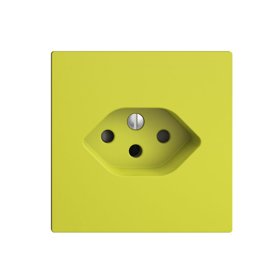 UP-Steckdose EDIZIOdue T13 lemon