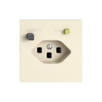 Steckdose FI EDIZIO.liv  1×T23 cr