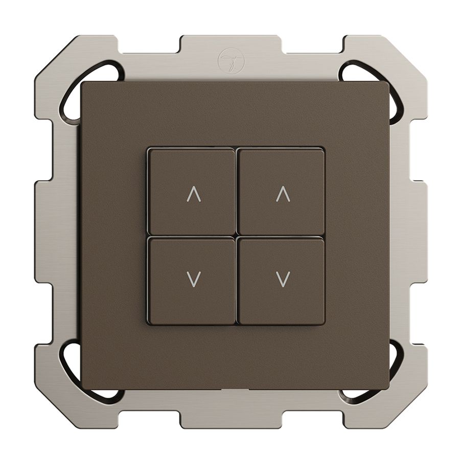 UP-Storenschalter 2K/4T Edue Wiser coffee