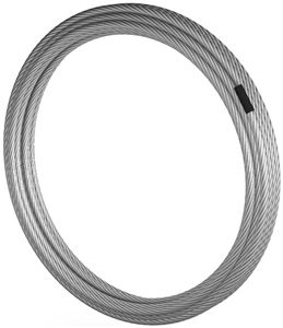 Fundamenterdungsseil 75mm² Flury LR 2, Stahl verzinkt, Rolle 20m