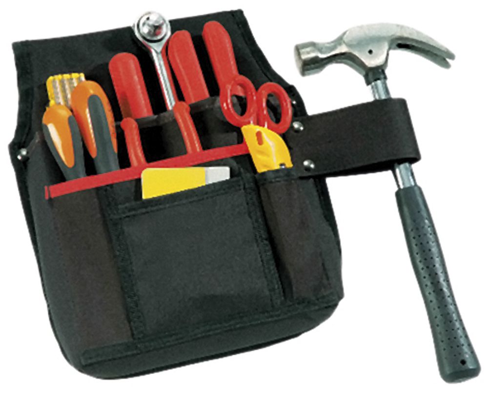 Werkzeugtasche Plano ohne Gurt, schwarz