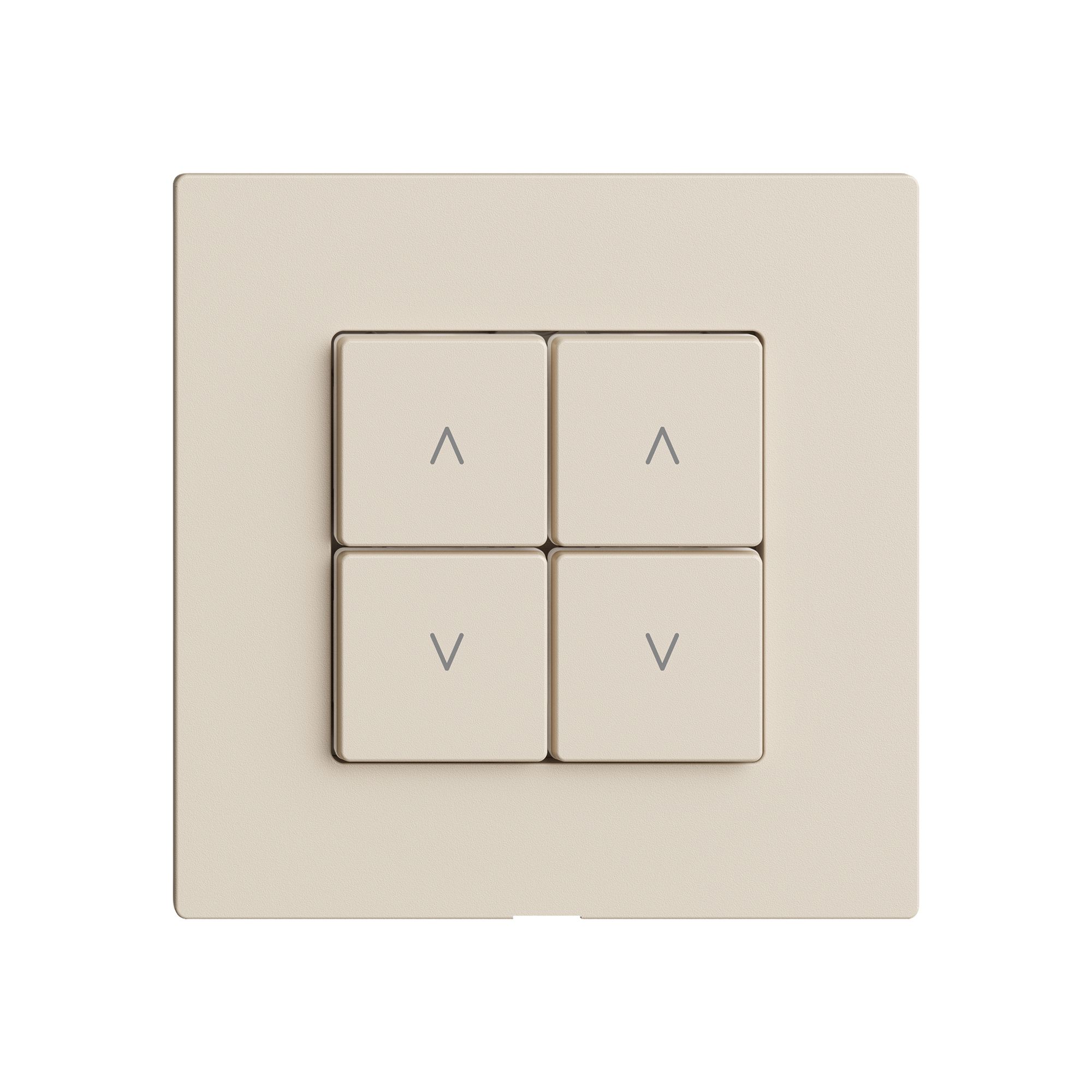 Comando per interruttore tapparelle EDIZIOdue Wiser 2c 4t cr