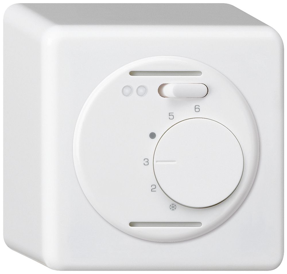 Thermostat d'ambiance AP BASICO blanc pour plancher chauffant