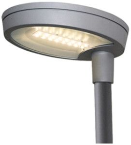 LED-Strassenleuchte SG CircLED Top IP66 19W 2520lm 4000K grau